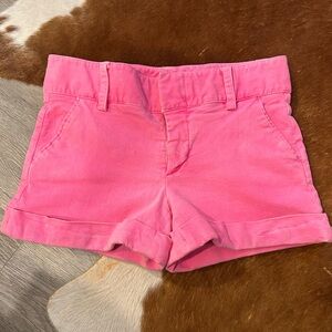 Alice + Olivia Cuffed Hot Pink Shorts, Size 2